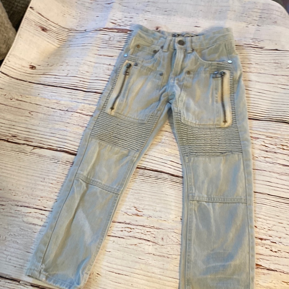 Boys light wash jeans size 6